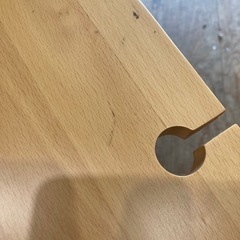 ニトリ　デスクワゴンセット　※椅子無しの画像