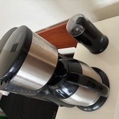 メリタ　コーヒーメーカーとコーヒーミル