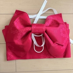 子ども用　作り帯　(浴衣用)