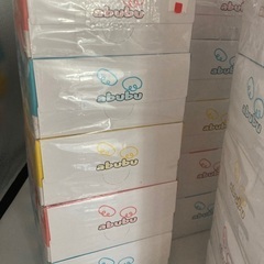 お買い得！合計50箱 10パック（1パック 5箱入 200組）あぶぶabubu ふんわりやわらか ボックスティッシュ 箱ティッシュ　ココカラファインの画像