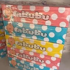 お買い得！合計50箱 10パック（1パック 5箱入 200組）あぶぶabubu ふんわりやわらか ボックスティッシュ 箱ティッシュ　ココカラファインの画像