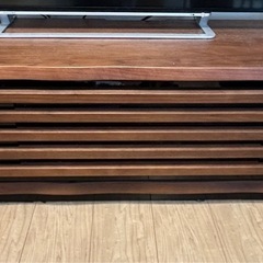 テレビ台 横幅145cm ウォールナット