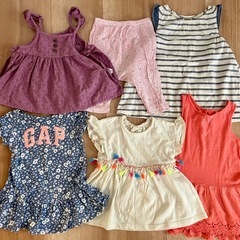 女の子 子供服 80センチ 6点セット