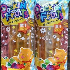 ポッキン フルーツ果汁20%　チューペット　アイス