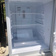 SHARP 2ドア 冷凍冷蔵庫 2017年製の画像