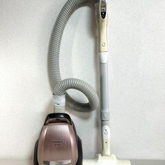 パナソニック 掃除機 紙パック 除菌 清掃済み ブラシ水洗い 動作確認済み キャニスター 2016年製 MC-PK17A Panasonic