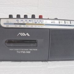SONY ラジオカセットレコーダー RM-P306 ACアダプター付き ソニー ラジカセ AIWA AM/FM/カセットテープ 札幌市 白石店の画像