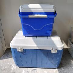 25*50188 Coleman クーラーボックス 2点セット 青の画像