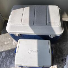 25*50188 Coleman クーラーボックス 2点セット 青の画像