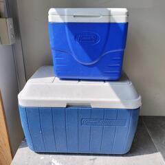 25*50188 Coleman クーラーボックス 2点セット 青