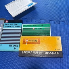 絵の具　サクラマット水彩　　の画像