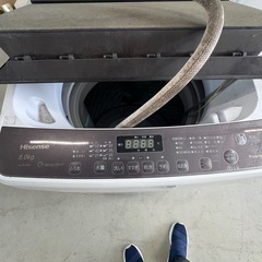 洗濯機2021年製8キロ