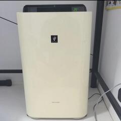 SHARP 加湿空気清浄機 プラズマクラスター KC-D50 ホワイト 加湿器 ホワイト シャープ プラズマクラスター