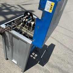 ミツワ MITUWA 果実皮むき機 KM12型 電動皮剥き機 柿 果物の画像