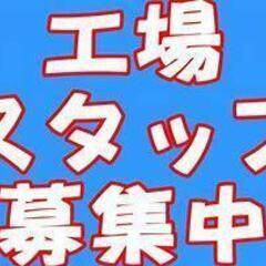 工場スタッフ！試用期間3か月お試しOK！