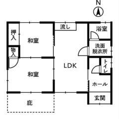 住居or事業用歓迎☆平屋戸建　通り沿い - 賃貸（マンション/一戸建て）