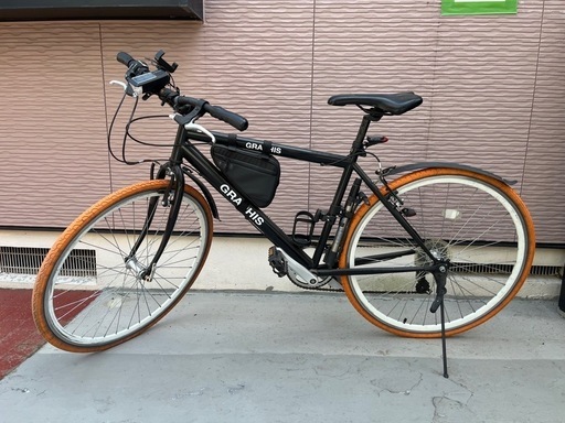 GRAPHISクロスバイク 24インチ 大人用
