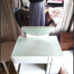 ドレッサー　化粧台　椅子付き