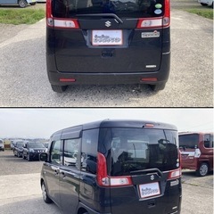 《自社ローン対応⭕️》［新潟県］【スズキ スペーシア 660 X】現金販売から自社ローンまで幅広い購入方法で対応❗️審査通過率98%、ブラックOK、格安中古車販売店【オーシャンデザイン】✨ナビ✨の画像
