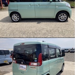 《自社ローン対応⭕️》［新潟県］【スズキ スペーシア 660X】現金販売から自社ローンまで幅広い購入方法で対応❗️審査通過率98%、ブラックOK、格安中古車販売店【オーシャンデザイン】✨ETC✨の画像