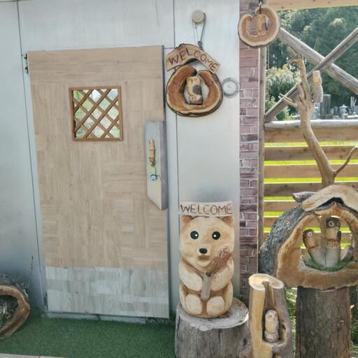 チェンソーアートくま (ZUZU) 倉吉のインテリア雑貨/小物《置物