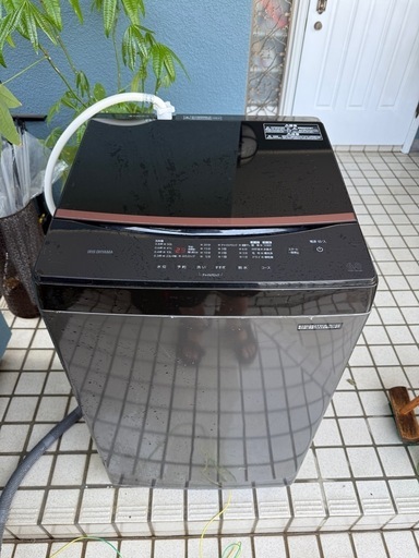 アイリスオーヤマ 縦型洗濯機 6.0kg IAW-T605BL-B ブラック