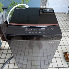 アイリスオーヤマ 縦型洗濯機 6.0kg IAW-T605BL-B ブラック