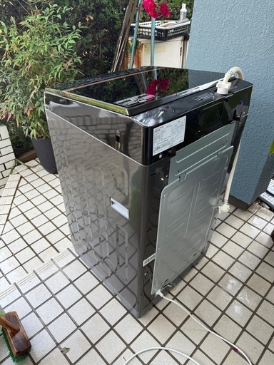 アイリスオーヤマ 縦型洗濯機 6.0kg IAW-T605BL-B ブラック