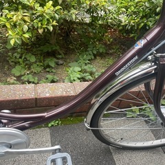 🔶新車🔶　BRIDGESTONE　プロムナード　24インチ　LEDオートライト　丈夫なステンレスリム　BAA(安全基準適合車)　3年間盗難補償付き　点検調整永久無料✨　西宮市　自転車　ママチャリ　ファッションサイクルの画像