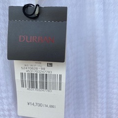 ダーバン新品シャツの画像