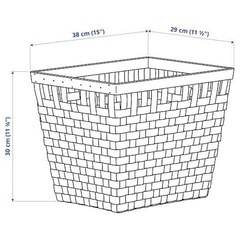 IKEA カゴ バスケット×2or3の画像