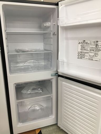 ニトリ　2ドア冷蔵庫　NTR-106BK　106L　2022年製