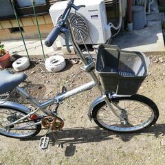 折りたたみ自転車　小さなサイズの画像