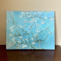 ゴッホ　アートパネル　花咲くアーモンドの木の枝　