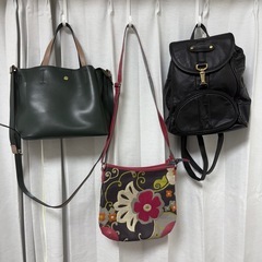 ノーブランドバッグ　3点セット