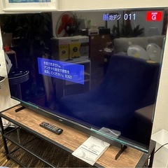 M【中古品】maxzen JU55SK03 55インチ 4K対応 液晶テレビ ハイダイナミックレンジ 2020年製 リモコン付き 生活家電の画像