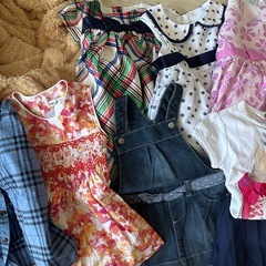 女の子0-2歳洋服まとめの画像