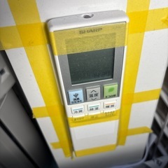 値下げしました。】※クリーニング待ち【シャープ/エアコン5.6k】【18畳 