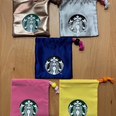 スタバミニ巾着①