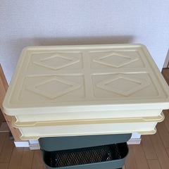 　食品コンテナ 番重2個セット