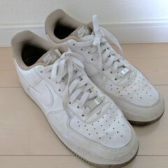 NIKE AIR FORCE1　ベージュ　27cm