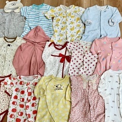 女の子 新生児服 ベビー服 50~60センチ 14点セット