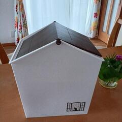 可愛いお家　ゴミ箱