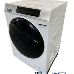 高年式!2024年製!  AQUA ドラム式洗濯乾燥機 まっ直ぐドラム 洗濯10kg 乾燥5kg 左開き AQW-D10P-L 中古家電 店頭引取歓迎 yR9550