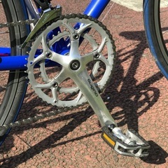 通勤通学にもおすすめのクロスバイク リユースクロスバイク GIOS AMPIO 47 ジオスブルー 整備済みのクロスバイクの画像