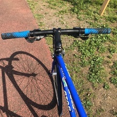 通勤通学にもおすすめのクロスバイク リユースクロスバイク GIOS AMPIO 47 ジオスブルー 整備済みのクロスバイクの画像