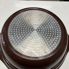 ☆値下げ☆ロ2505-579 ニトリ卓上鍋 直径28cm キズ汚れ有りの画像