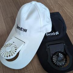 中古★クリップファン&ファン付きキャップ