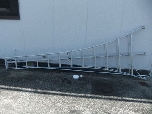 アルインコ 三連はしご SC-360 全長3.6m アルミ製 中古品