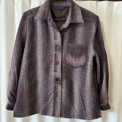 ジャケット　Mサイズ　パープル色